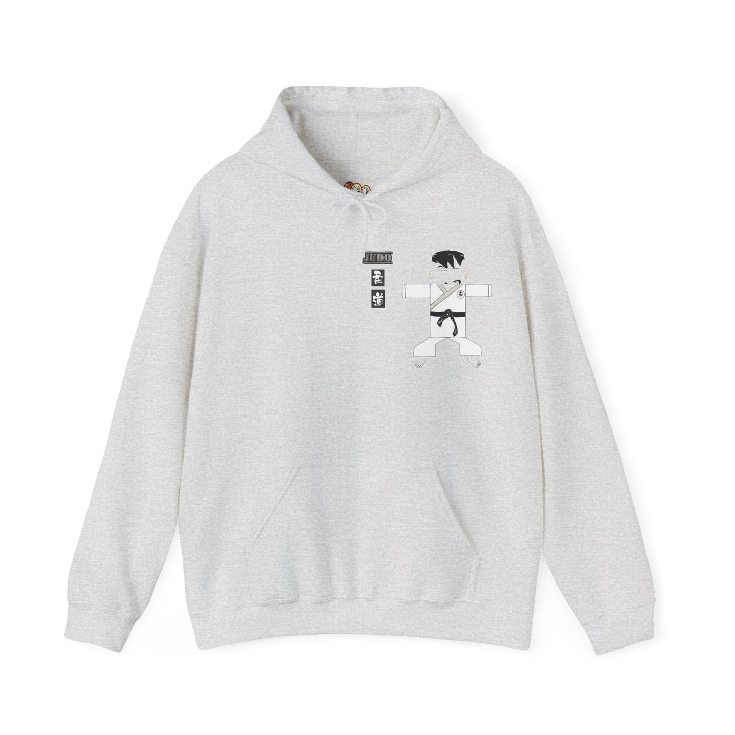 Judo Cartoon Hoodie – Fun Martial Arts Sweatshirt | FunWearCode