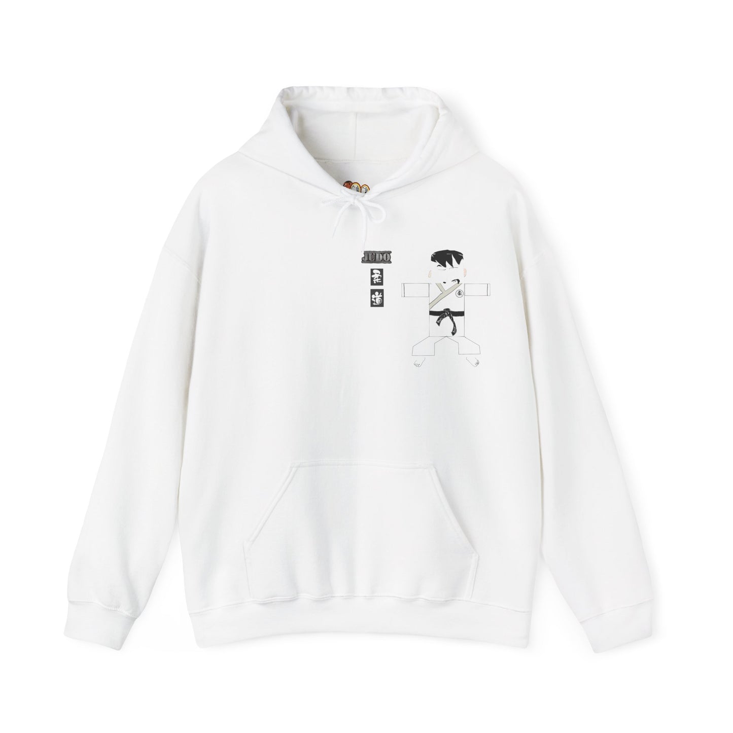 Judo Cartoon Hoodie – Fun Martial Arts Sweatshirt | FunWearCode
