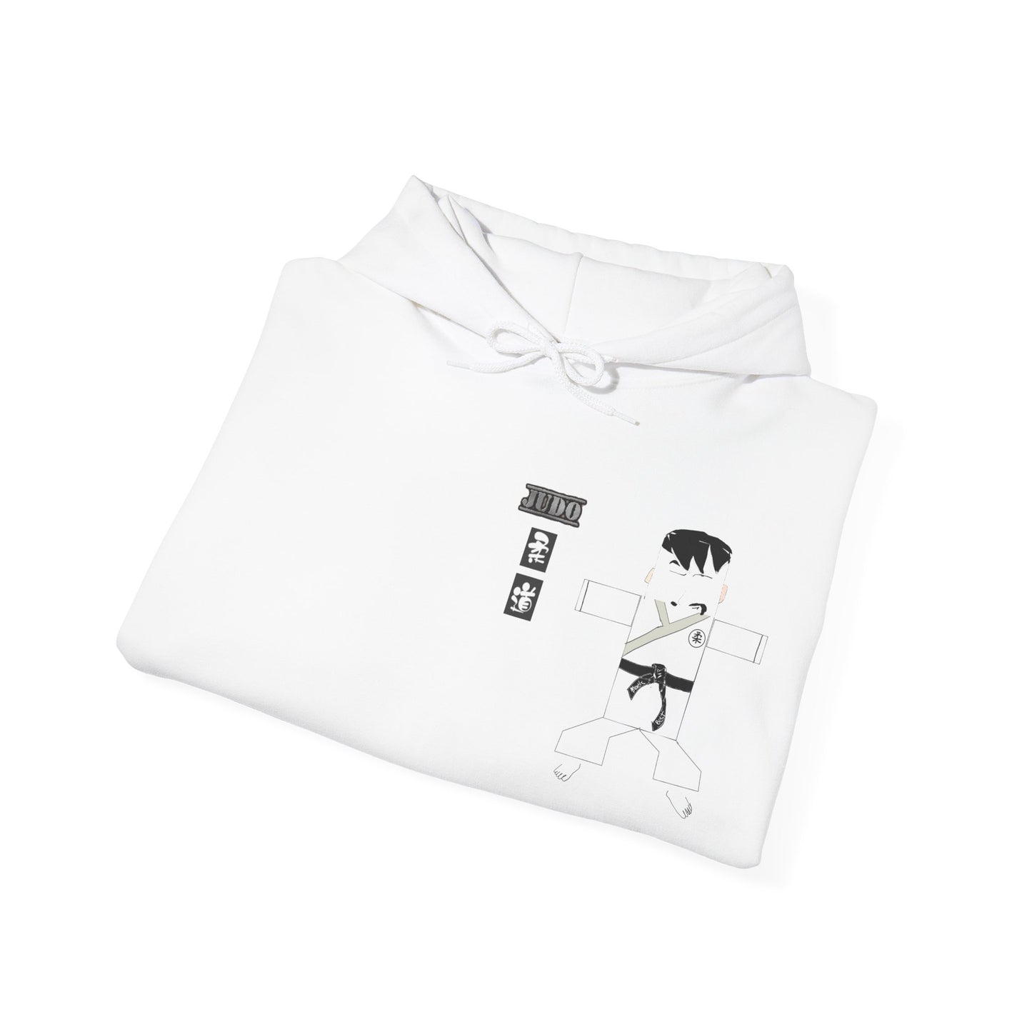 Judo Cartoon Hoodie – Fun Martial Arts Sweatshirt | FunWearCode