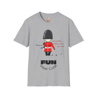 Unisex Guardsman Tee - Classic English Style T-shirt for Fun-Loving Souls | FunWearCode