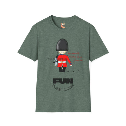 Unisex Guardsman Tee - Classic English Style T-shirt for Fun-Loving Souls | FunWearCode