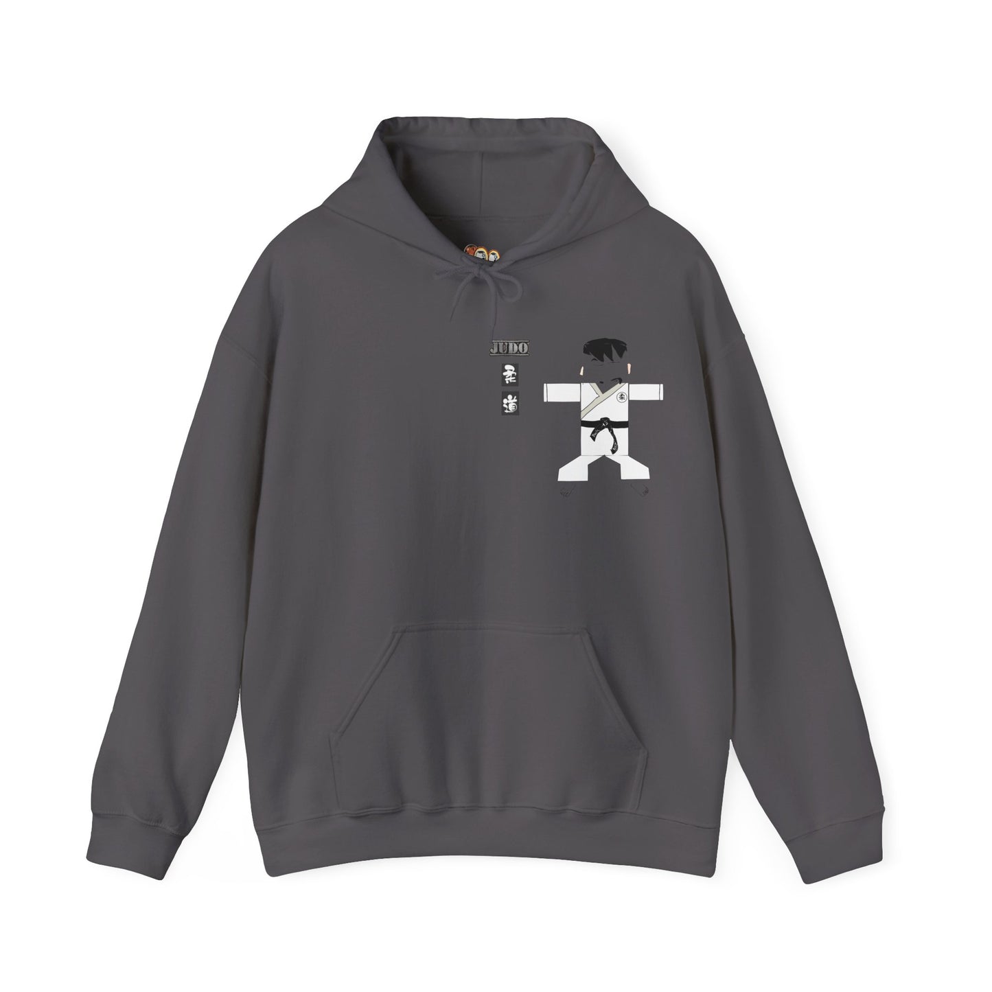 Judo Cartoon Hoodie – Fun Martial Arts Sweatshirt | FunWearCode