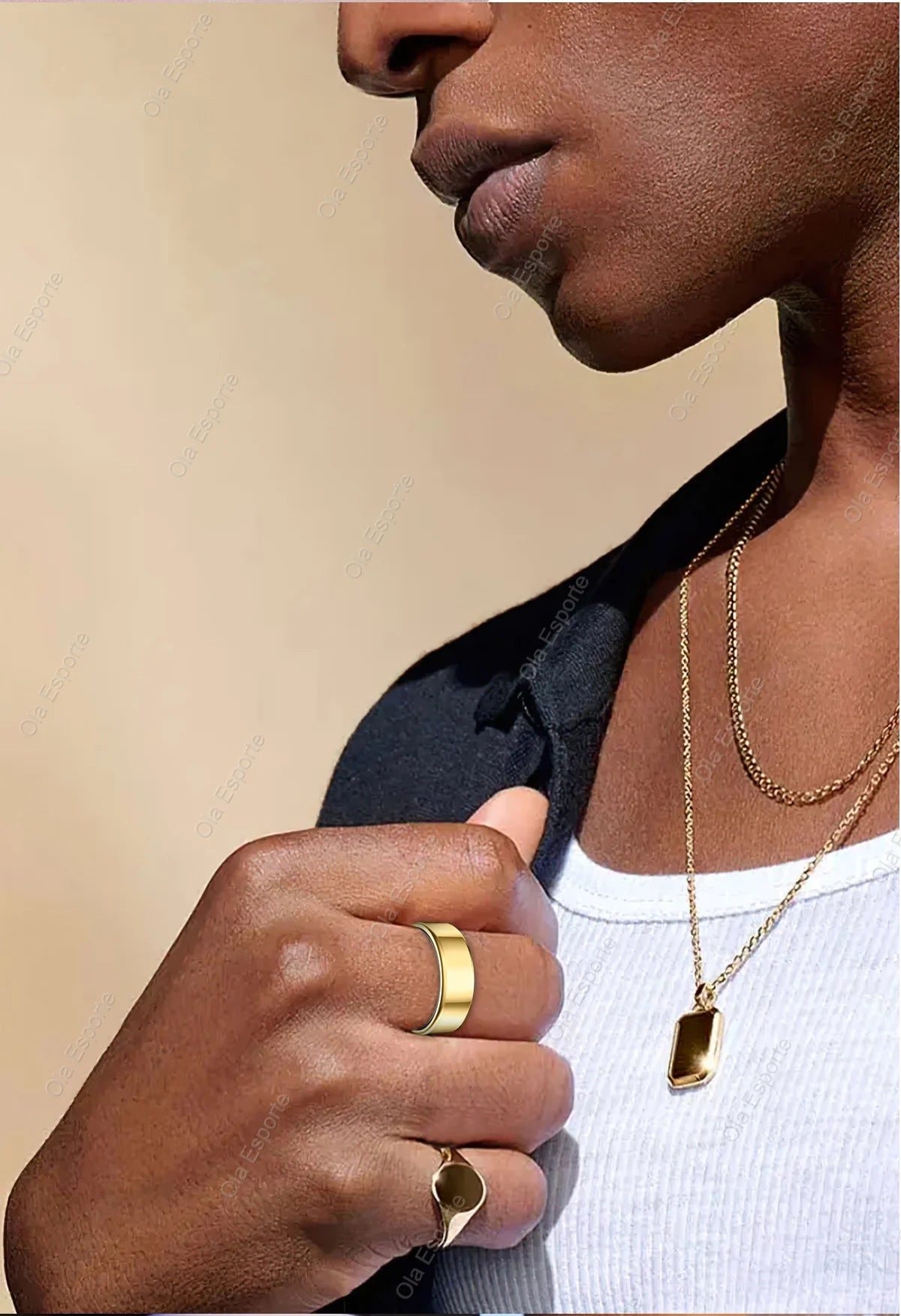 Unisex Waterproof Smart Ring - Monitoring Guard for Heart Rate Blood Pressure Sleep & Activity Tracking | FunWearCode's Selection