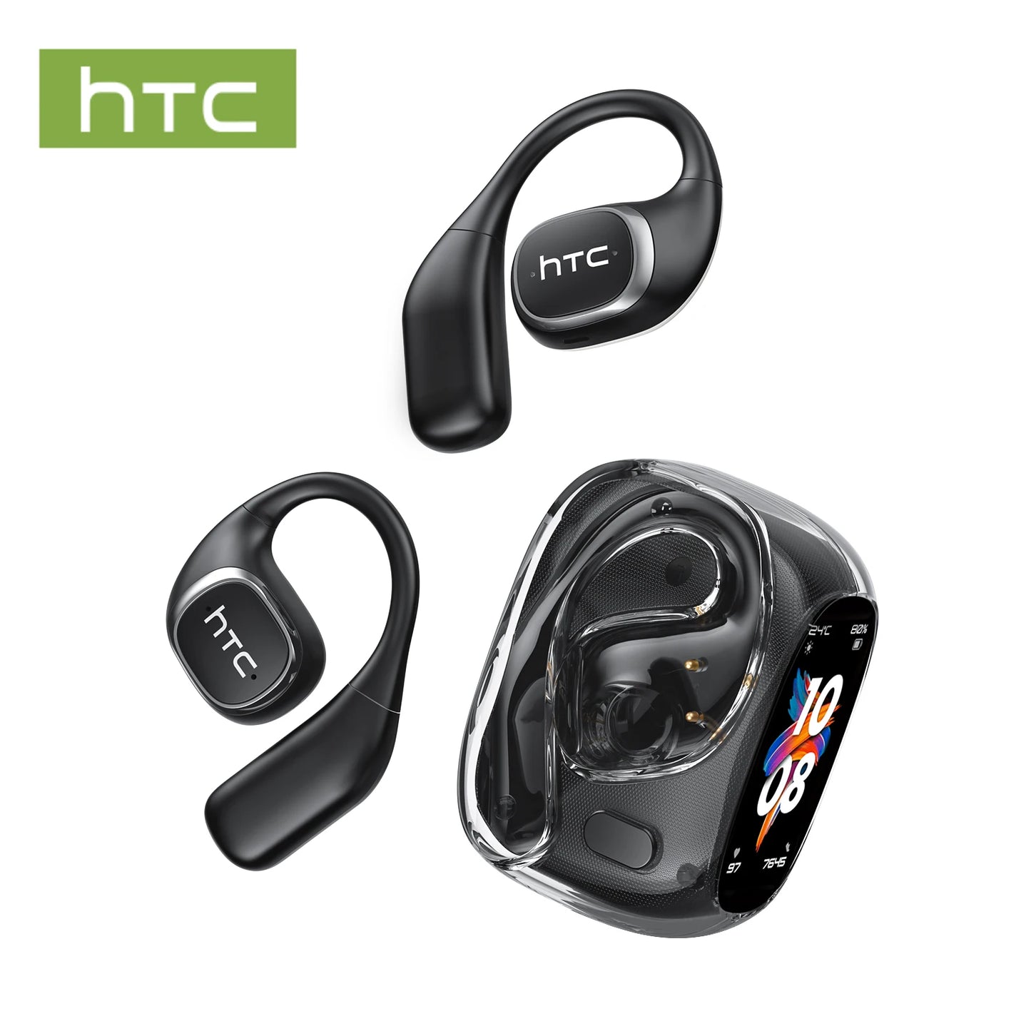 AI Translator Earbuds – Open-Ear Wireless Headphones with 140-Language Real-Time Translation