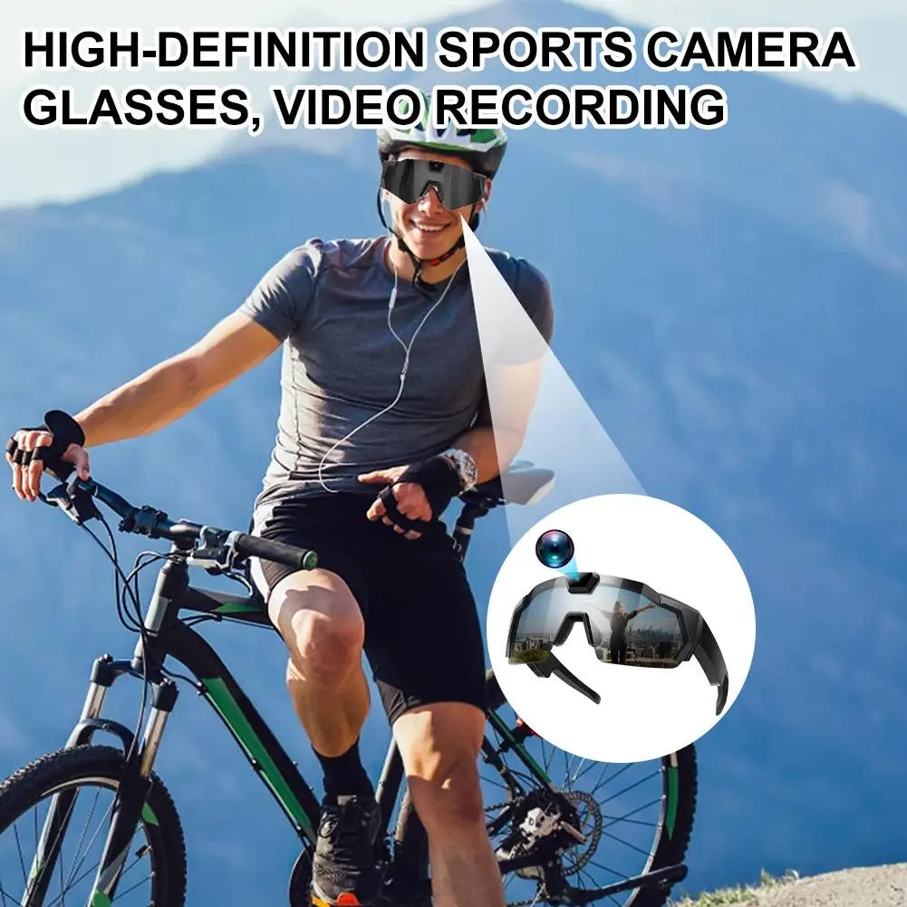 HD Camera Sports Glasses — Hands-Free Video for Cycling, Hiking & Outdoor | FunWearCode