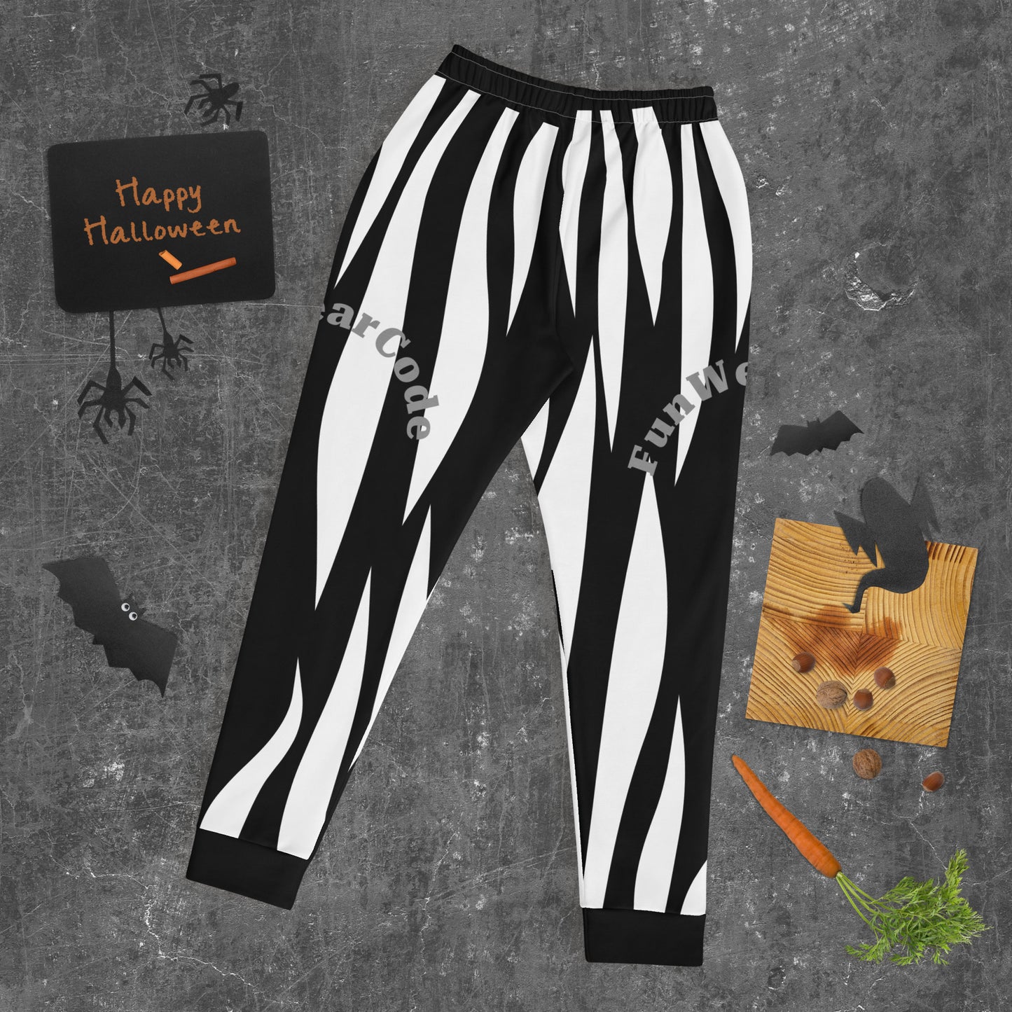 Women's Slim Fit Joggers | Sports Streetwear Zebra Sweatpants | FunWearCode