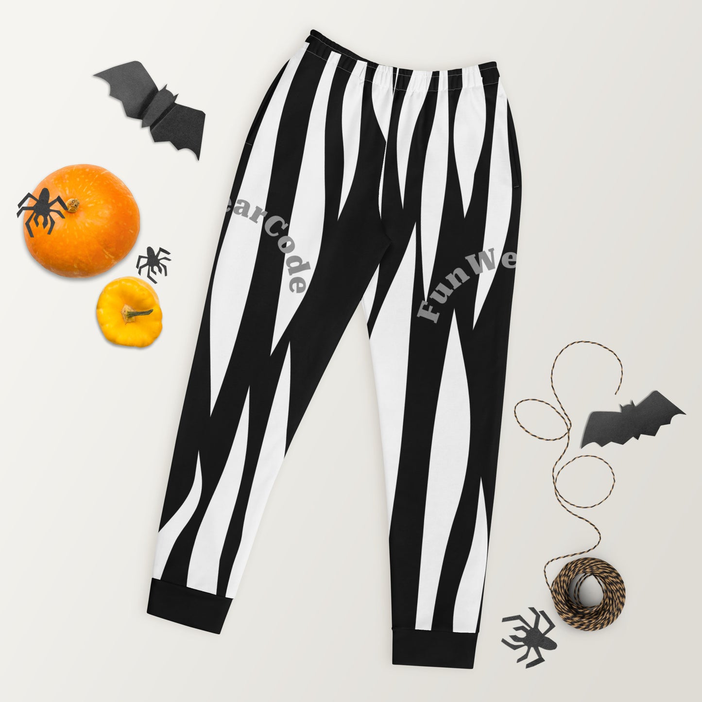 Women's Slim Fit Joggers | Sports Streetwear Zebra Sweatpants | FunWearCode