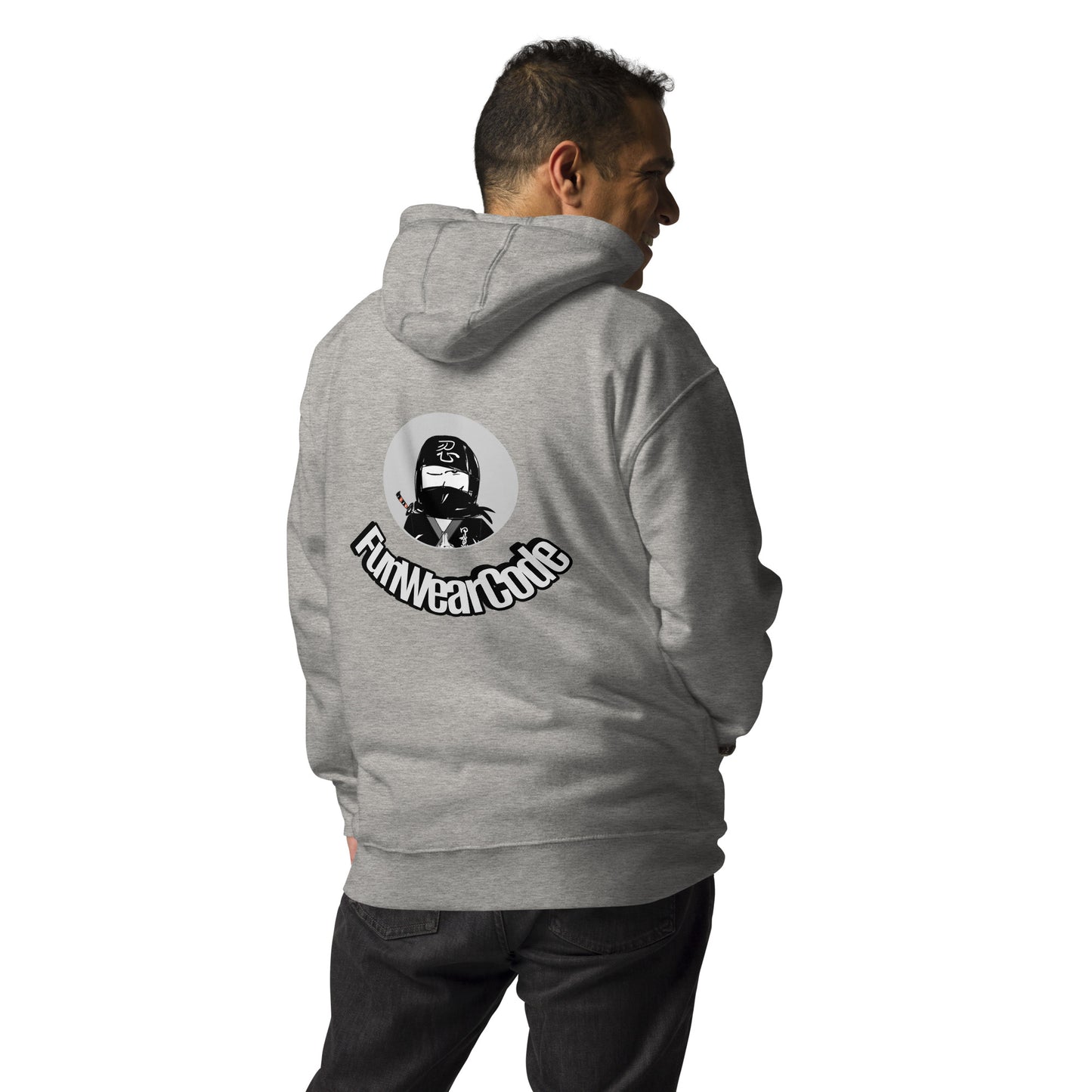 Premium Pullover Hoodie – Unique Whimsical Ninja Graphic Design | FunWearCode