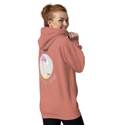 Trendy Vintage English Lady Hoodie – Stylish Retro Streetwear | FunWearCode