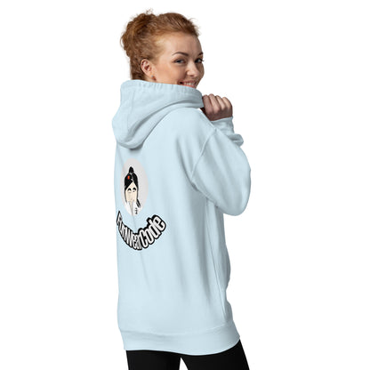 Judo Lady Graphic Cartoon Hoodie – Fun Martial Arts Sweatshirt | FunWearCode