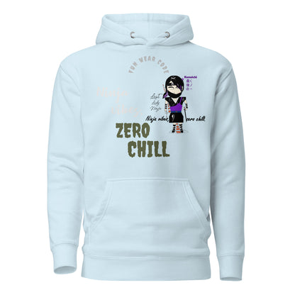 Soft & Warm Pullover Hoodie – Lady Ninja Graphic Design for Women | FunWearCode