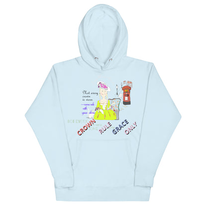 Trendy Vintage English Lady Hoodie – Stylish Retro Streetwear | FunWearCode