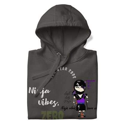 Soft & Warm Pullover Hoodie – Lady Ninja Graphic Design for Women | FunWearCode