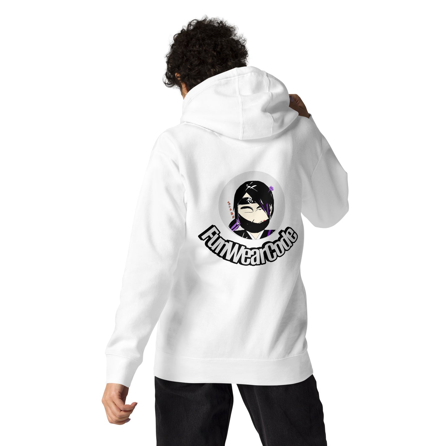 Soft & Warm Pullover Hoodie – Lady Ninja Graphic Design for Women | FunWearCode