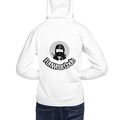 Premium Pullover Hoodie – Unique Whimsical Ninja Graphic Design | FunWearCode