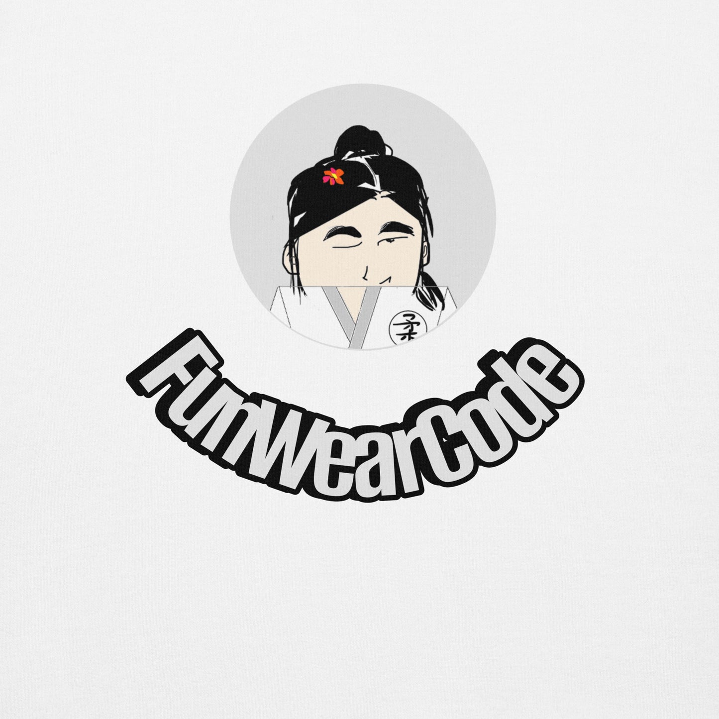 Judo Lady Graphic Cartoon Hoodie – Fun Martial Arts Sweatshirt | FunWearCode