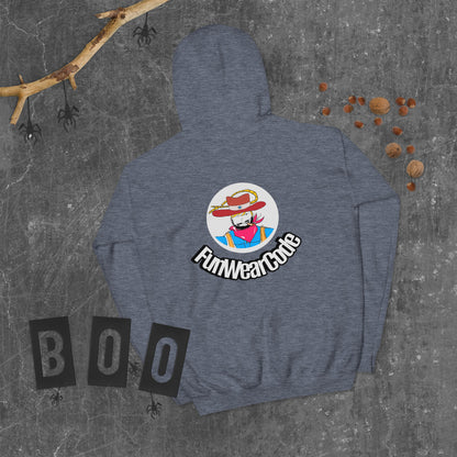 Unisex Cowboy Graphic Hoodie – Vintage Western Style Design | FunWearCode
