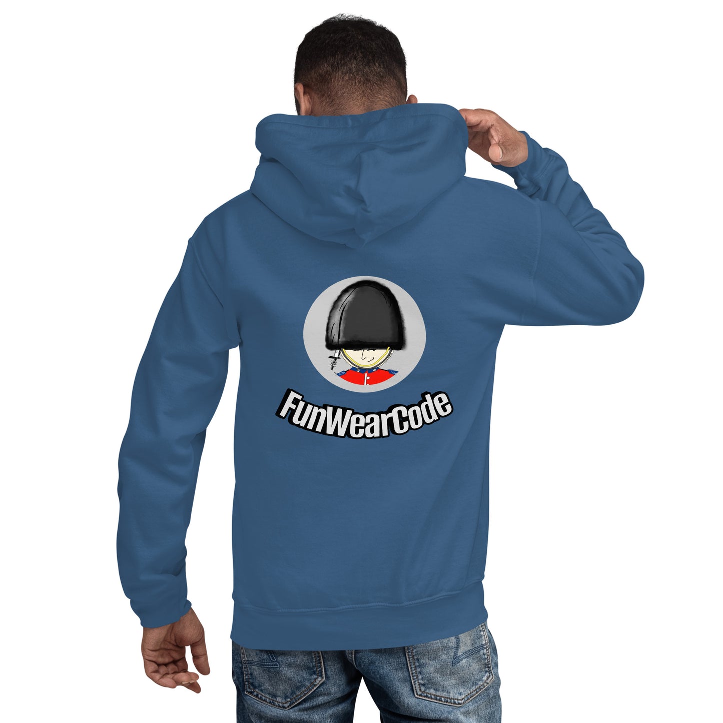 Unisex Cozy Hoodie – Fun Royal Guardsman Graphic Design | FunWearCode
