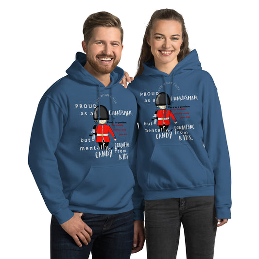 Unisex Cozy Hoodie – Fun Royal Guardsman Graphic Design | FunWearCode