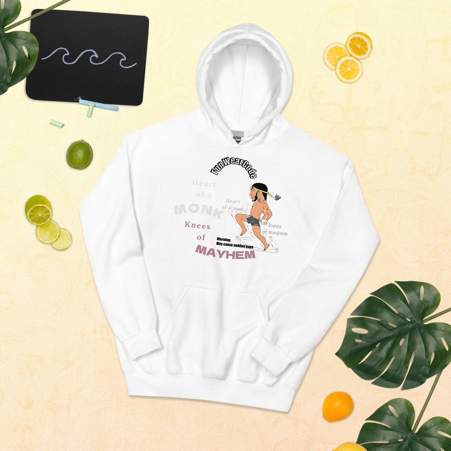 Premium Pullover Hoodie - Bold Playful Thai Iconic Design | FunWearCode