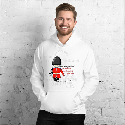 Unisex Cozy Hoodie – Fun Royal Guardsman Graphic Design | FunWearCode