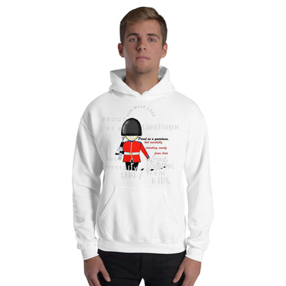 Unisex Cozy Hoodie – Fun Royal Guardsman Graphic Design | FunWearCode