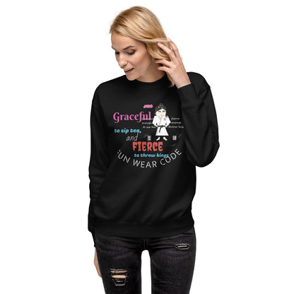 Judo Lady Long Sleeve Tee – Stylish Martial Arts Inspired Sweatshirt | FunWearCode