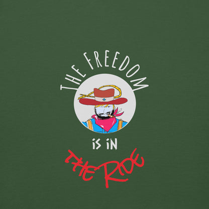 Premium Cozy Long Sleeve T-shirt – Classic Cowboy Graphic Sweatshirt | FunWearCode