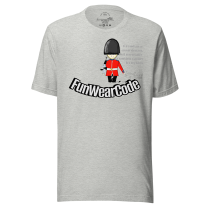 Unisex Guardsman T-shirt - Classic English Style Tee for Fun-Loving Souls | FunWearCode