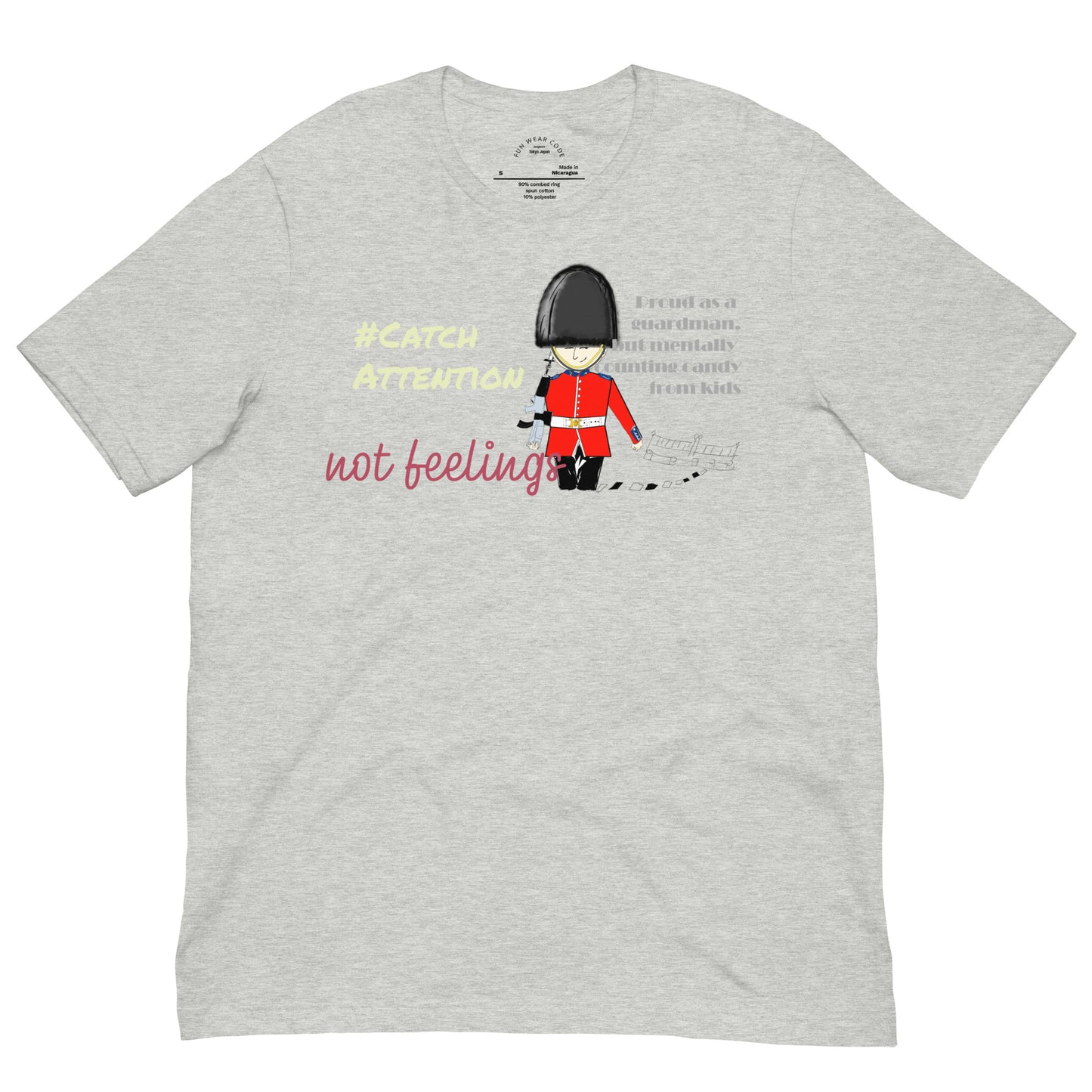 Unisex Guardsman T-shirt - Classic English Style Tee for Fun-Loving Souls | FunWearCode