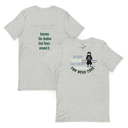Playful Ninja Theme  T-Shirt – Japanese Martial Arts Iconic Tee | FunWearCode