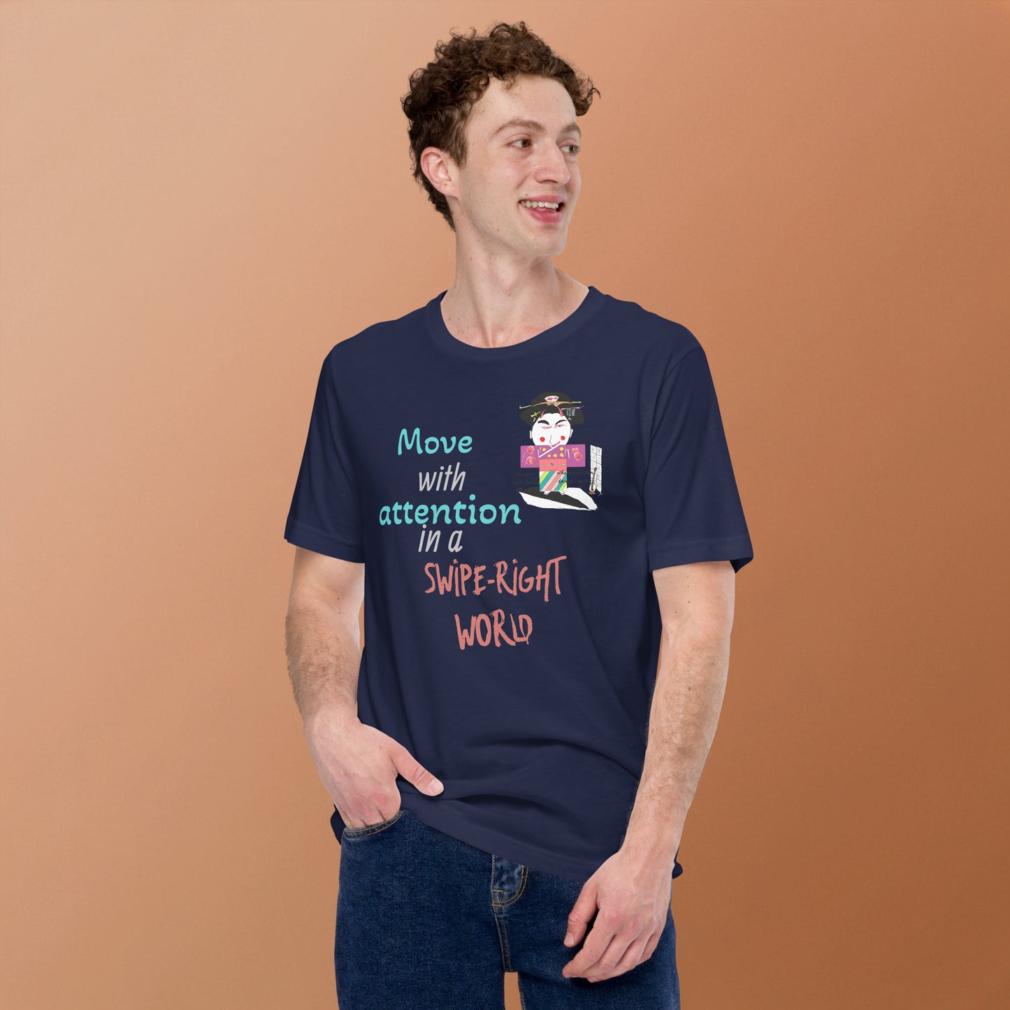 Unisex Fun Geisha T-Shirt - Vintage Japanese Iconic Tee | FunWearCode
