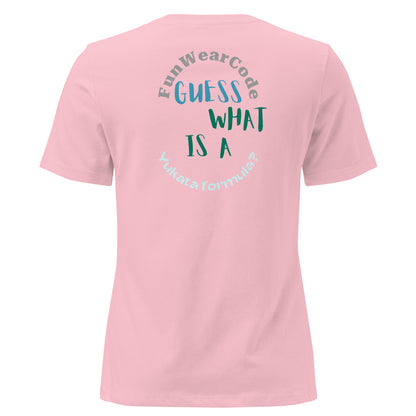 Women’s Relaxed Yukata T-Shirt – Soft Slender Japanese Style Tee | FunWearCode